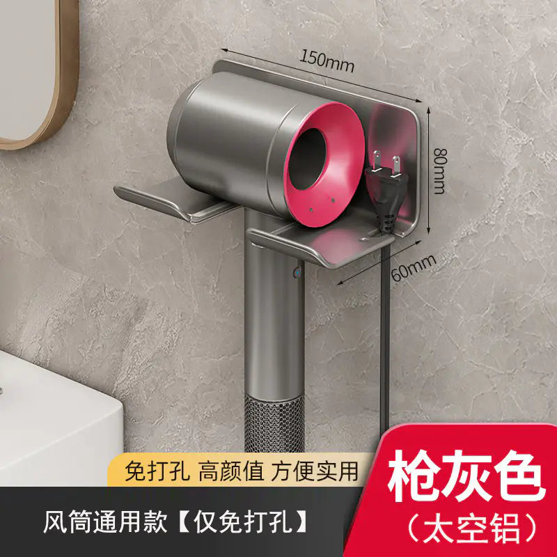 Wall-Mounted Bathroom Storage Rack for Easy Organization