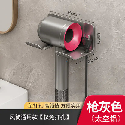 Wall-Mounted Bathroom Storage Rack for Easy Organization