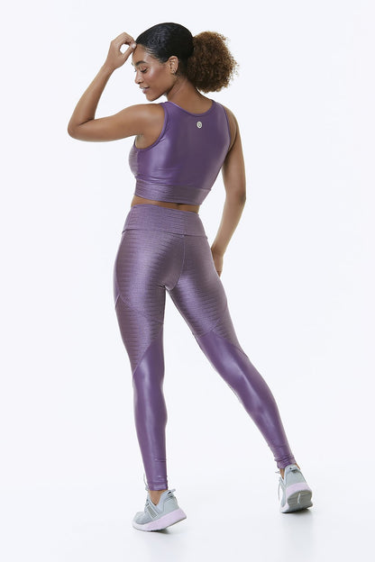 VIOLET CROPPED SPORTS BRA