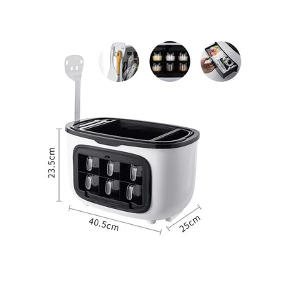 Multifunctional Shelf for Convenient Kitchen Use