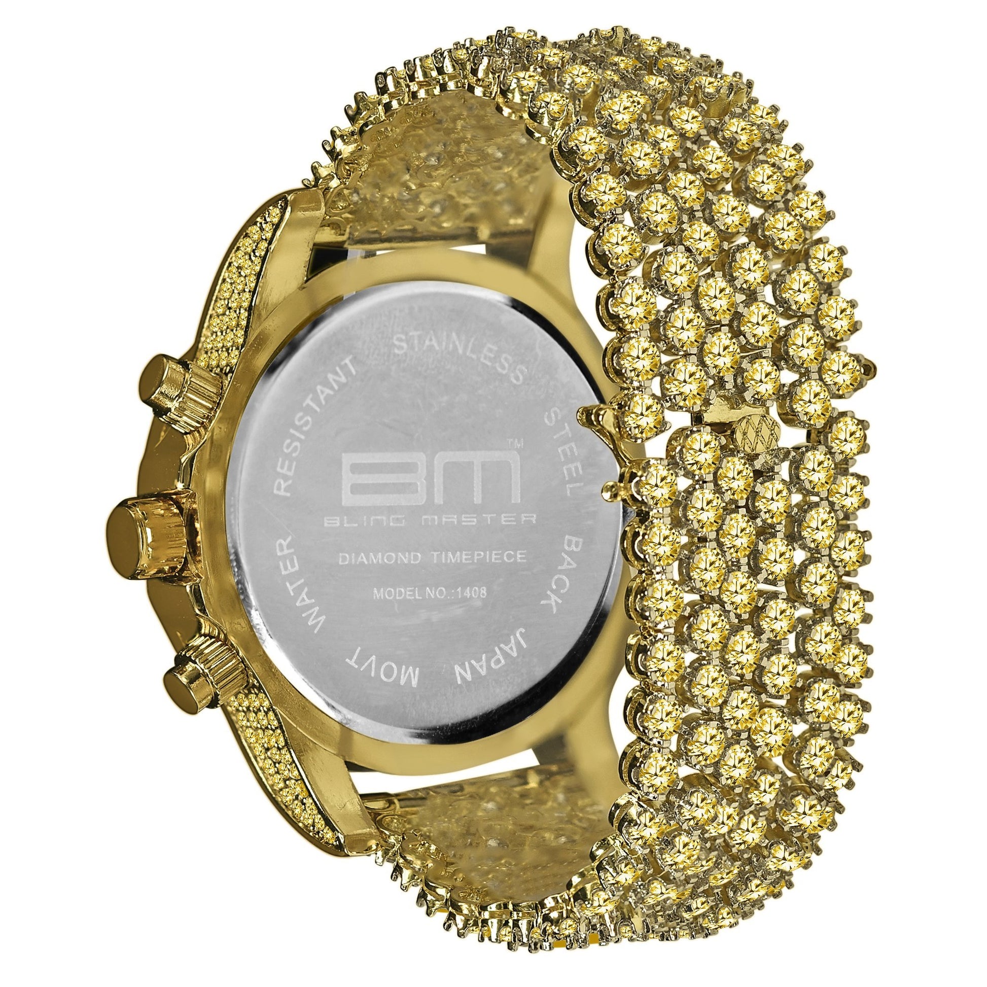 Image of Burnish Cz Iced Out Watch 5110294 1429428847 from Edmene LLC