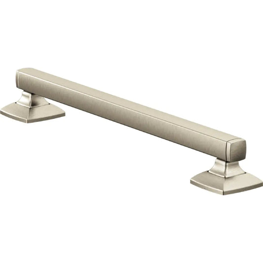 Moen YG5112BN Bathroom Safety 12-Inch Stainless Steel Transitional Bathroom Grab Bar Brushed Nickel