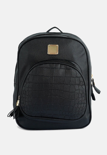 Image of Croc Patterned Mini Backpack 1329142909 from Edmene LLC