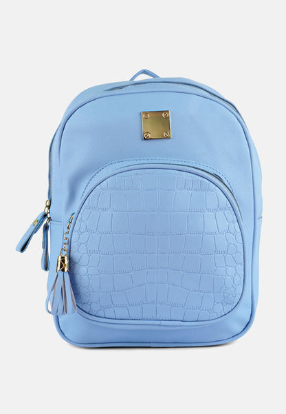 Image of Croc Patterned Mini Backpack 1329142909 from Edmene LLC