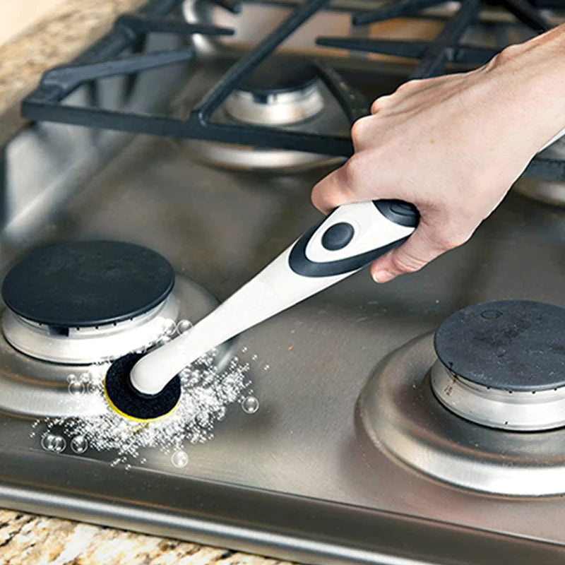 Wireless Electric Cleaning Brush for Kitchen & Bathroom