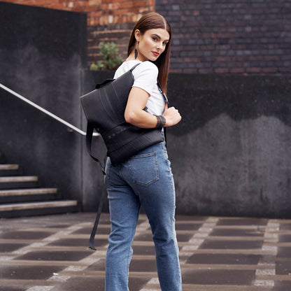 Ando Slimline Inner Tube Vegan Backpack