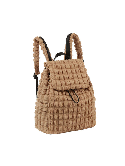 Image of Quilted Scrunchie Backpack from Edmene LLC
