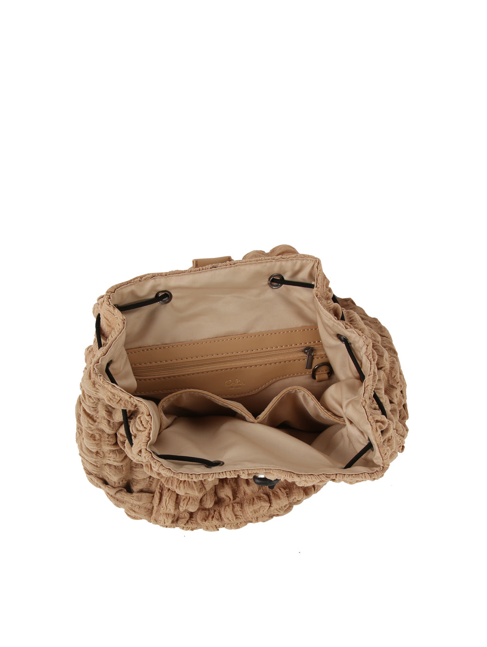 Image of Quilted Scrunchie Backpack 758518950 from Edmene LLC