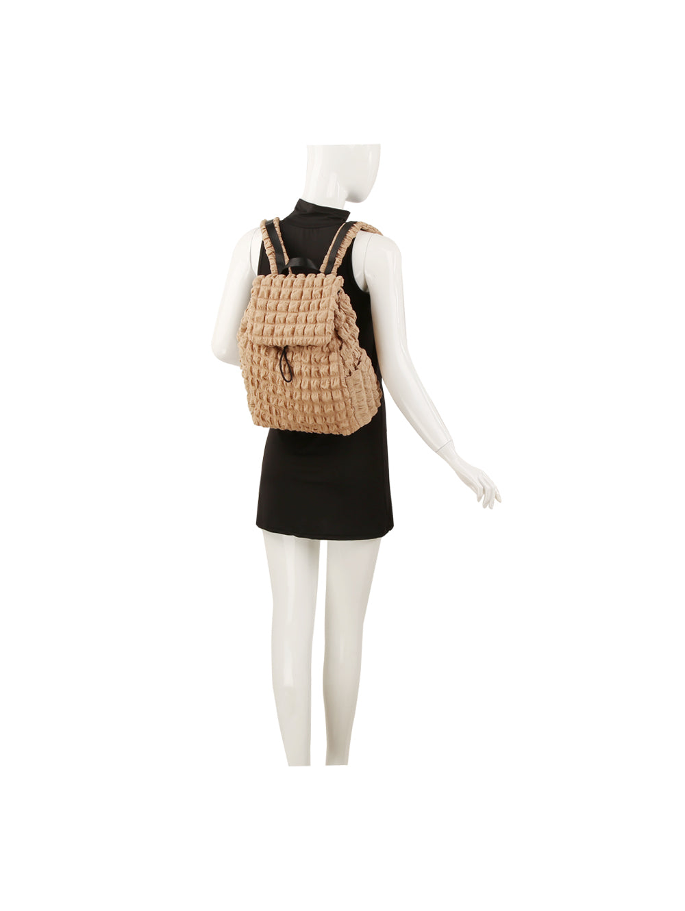 Image of Quilted Scrunchie Backpack 758518950 from Edmene LLC