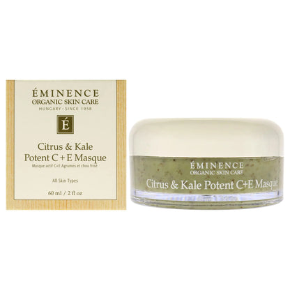 Eminence Organic Skincare Citrus & kale potent c + e masque 2oz 2 Ounce