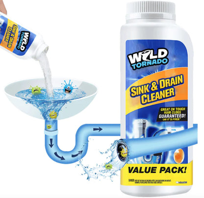 Sink & Drain Cleaner for Clogs in Kitchen & Bathroom