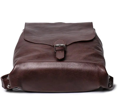 Women's Leather Backpack in Waxed Cowhide Material