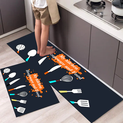 Modern Simple Kitchen Floor Mats