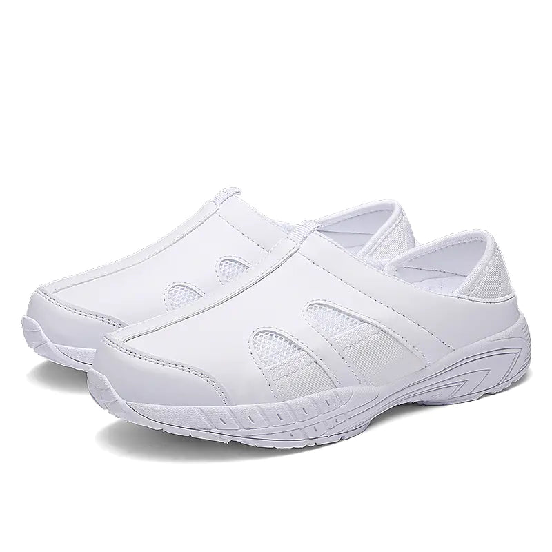 Flat Shoes, White Sneakers, Nurse Shoes