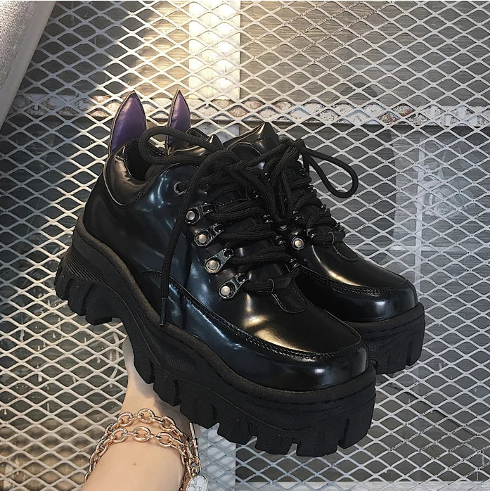 Chunky Platform Harajuku Shoes - Dad Shoes