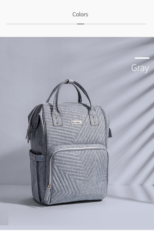 Image of Modern Quilted Diaper Bag Backpack 726827937 from Edmene LLC