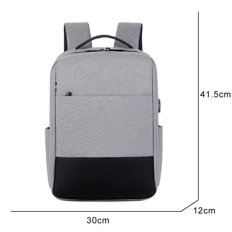 Image of Usb Charging Mens Backpack Multifunctional Waterproof Business Bags For Laptop 15 6 Inch Male Casual Portable Rucksack 707005937 from Edmene LLC