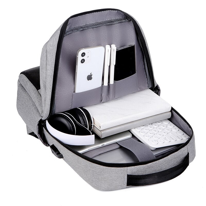Image of Usb Charging Mens Backpack Multifunctional Waterproof Business Bags For Laptop 15 6 Inch Male Casual Portable Rucksack 707005937 from Edmene LLC