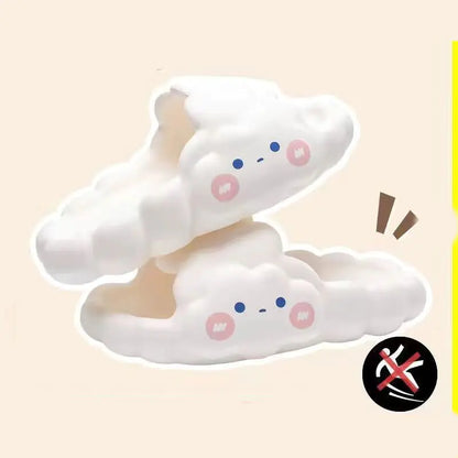 Cloud Slippers for Home Bathroom Bathing Use