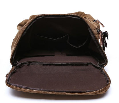 Image of Canvas Shoulder Casual Backpack 1114305639 from Edmene LLC