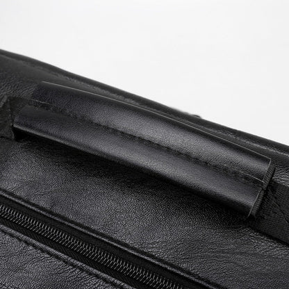 High Quality PU Leather Backpack Men Multifunctional Luxury Urban Bag