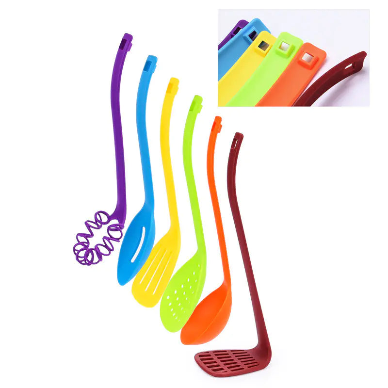 Non-Stick Nylon Cookware Set - Six Pieces