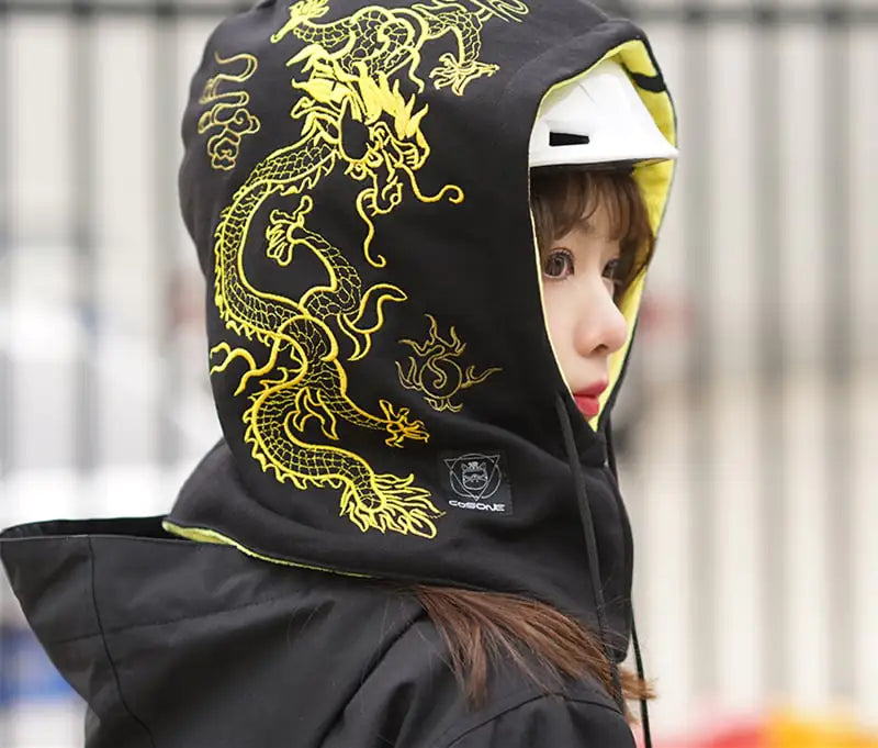 Cute Rabbit Ski Face Helmet Cap