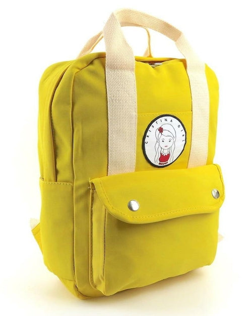 Image of Mini Backpack In Waterproof Nylon In Summer Colours 2 1620856553 from Edmene LLC