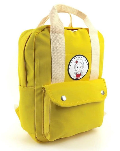Image of Mini Backpack In Waterproof Nylon In Summer Colours 2 1620856553 from Edmene LLC