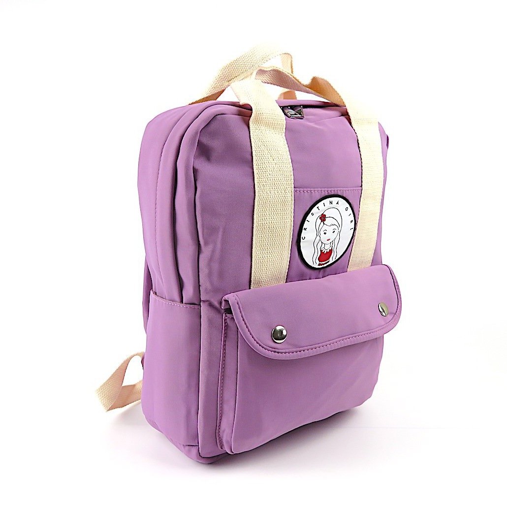 Image of Mini Backpack in Waterproof Nylon in Summer Colours from Edmene LLC