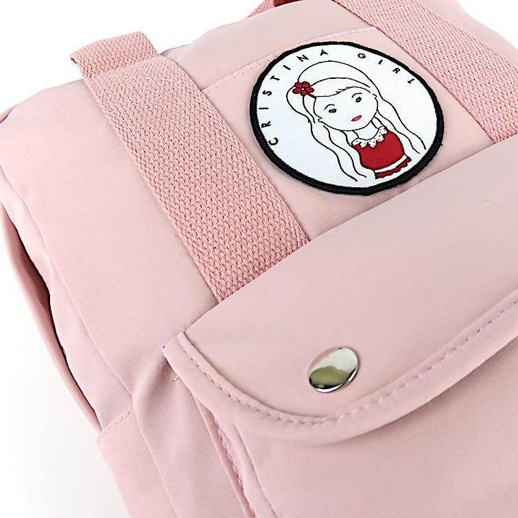 Image of Mini Backpack In Waterproof Nylon In Summer Colours 2 1620856553 from Edmene LLC