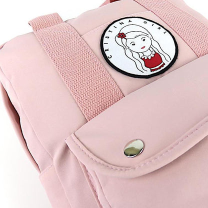 Image of Mini Backpack In Waterproof Nylon In Summer Colours 2 1620856553 from Edmene LLC