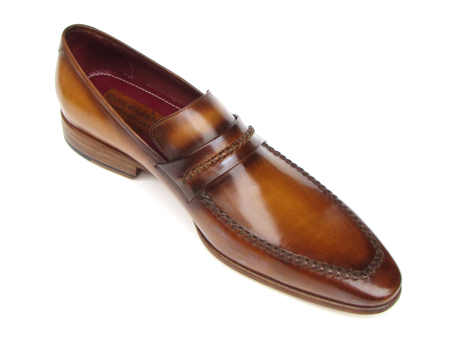 Image of Paul Parkman Mens Loafer Brown Leather Shoes Id 068 Cml 626837463 from Edmene LLC