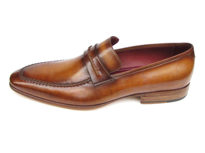 Image of Paul Parkman Mens Loafer Brown Leather Shoes Id 068 Cml 626837463 from Edmene LLC