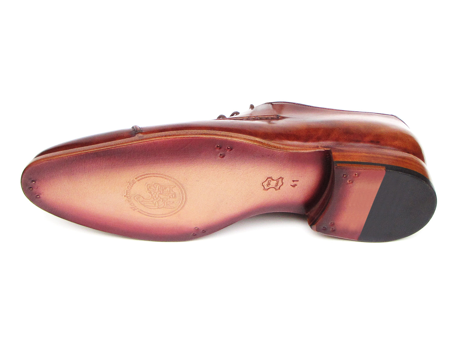 Image of Paul Parkman Mens Captoe Oxfords Brown Hand Painted Shoes Id 077 Brw 422777577 from Edmene LLC