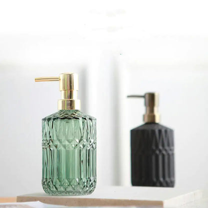 Creative Glass Bottle for Bathroom Hand Soap Supply