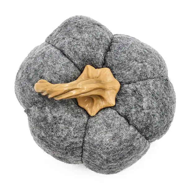 Set Of 3, 8.3x8.3x5.5 Gray Pumpkin, Pumpkin Ornament Decor For Holiday Harvest Festival Fall Festival   Thanksgiving