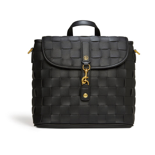 Image of Rosie Black Mini Backpack from Edmene LLC