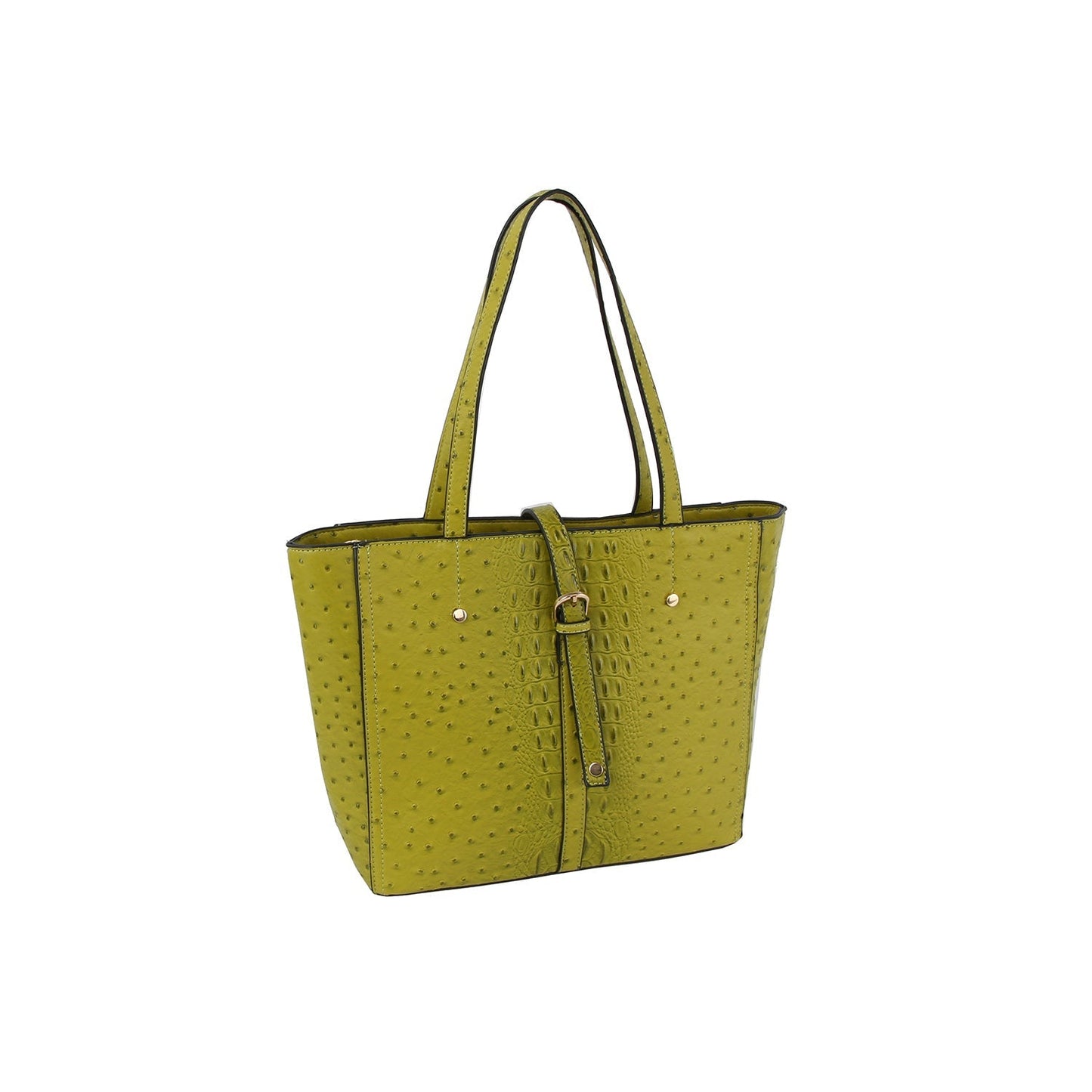 3 in 1 crocodile leather tote, satchel and purse set