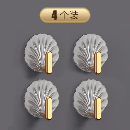 Luxury Transparent Adhesive Hook for Bathroom Walls