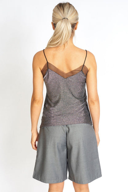 Image of Loose Cut Cloth Bermuda Shorts 1372988882 from Edmene LLC