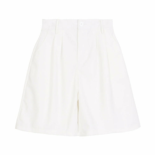 Image of Loose Cut Cloth Bermuda Shorts 1372988882 from Edmene LLC