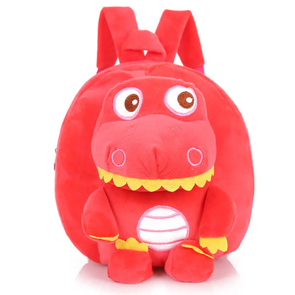 Plush Cartoon Baby Backpack