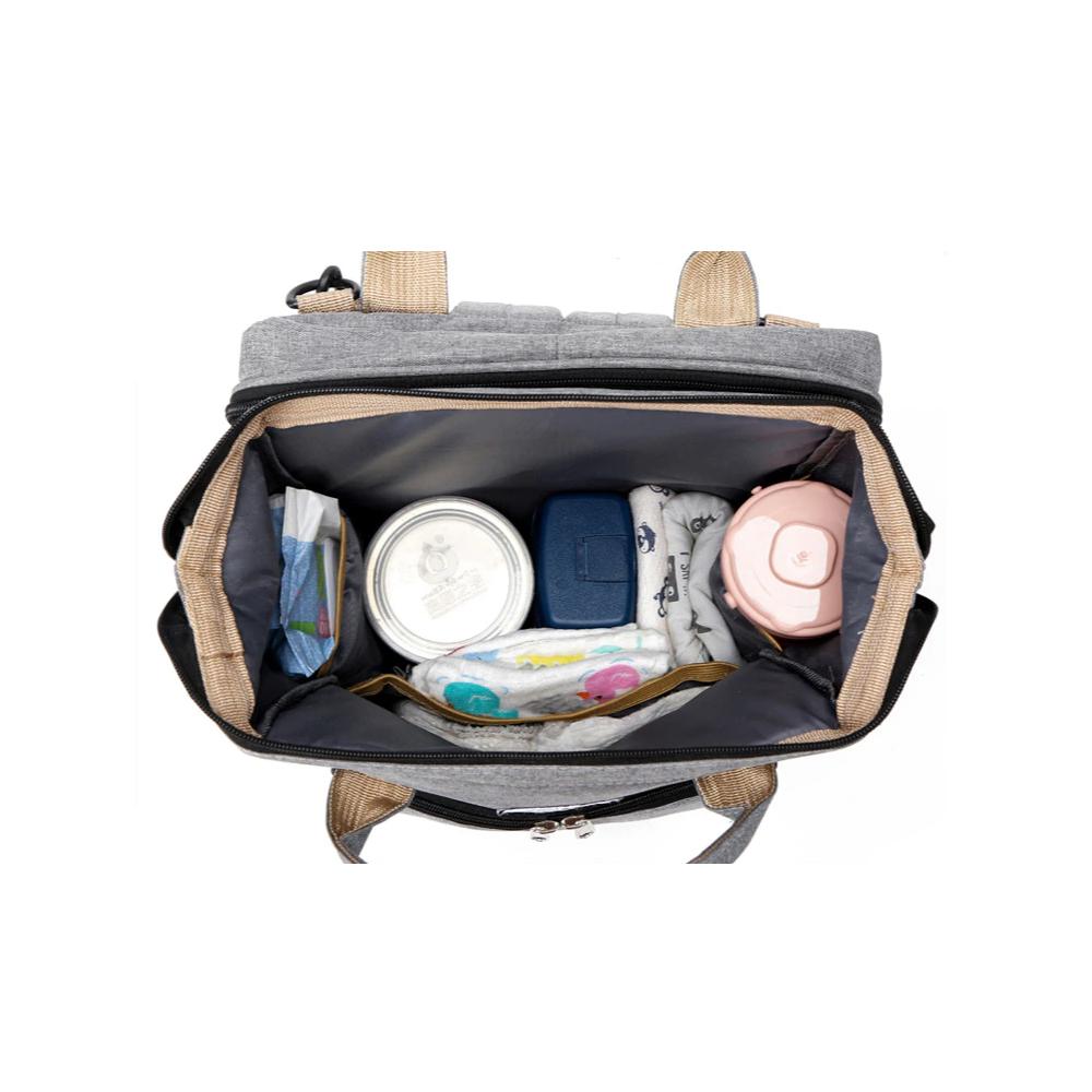 Image of Multi Use Stroller Diaper Bag With Baby Bed 1655653662 from Edmene LLC