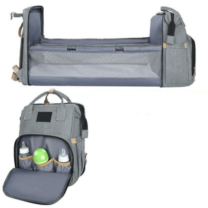 Image of Multi Use Stroller Diaper Bag With Baby Bed 1655653662 from Edmene LLC