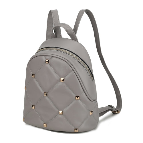 Image of Hayden Quilted Vegan Leather With Studs Womens Backpack 1740880536 from Edmene LLC