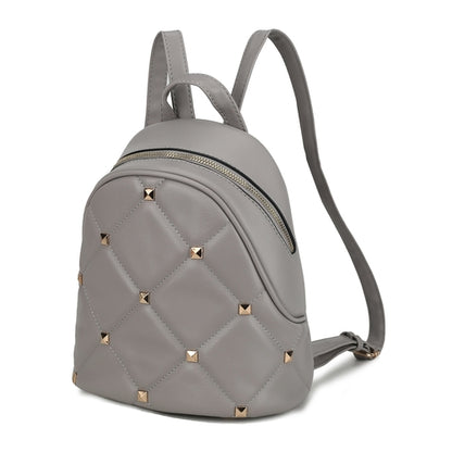 Image of Hayden Quilted Vegan Leather With Studs Womens Backpack 1740880536 from Edmene LLC