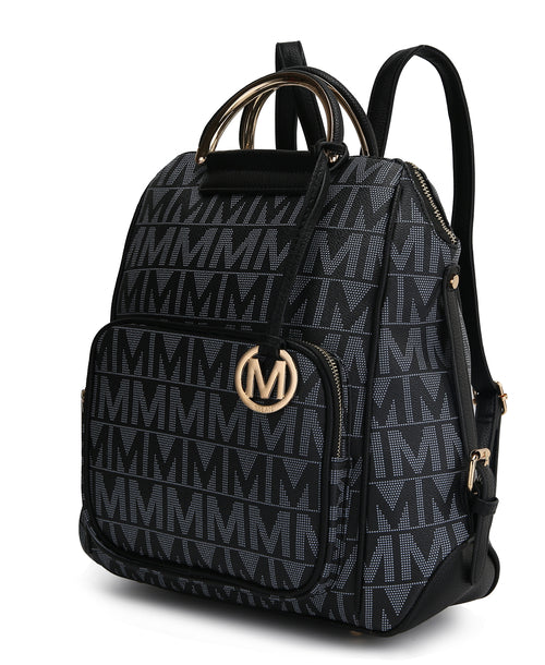 Image of Cora Milan M Signature Trendy Backpack 782300386 from Edmene LLC