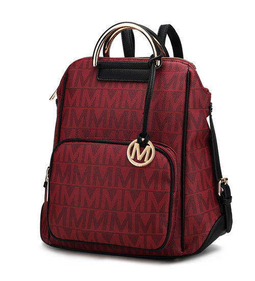 Image of Cora Milan M Signature Trendy Backpack 782300386 from Edmene LLC