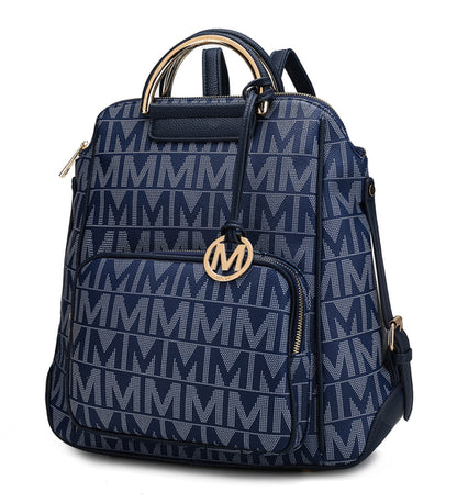 Image of Cora Milan M Signature Trendy Backpack 782300386 from Edmene LLC